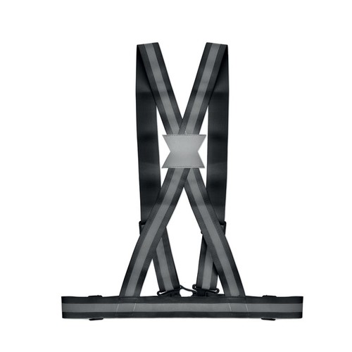 black ALLVISIBLE Chaleco reflectante