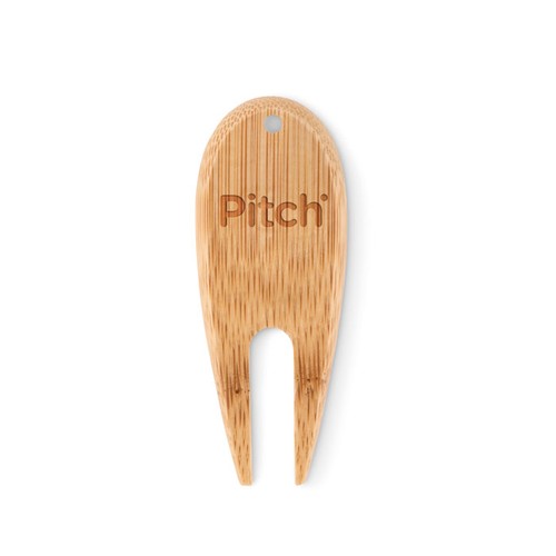 madera BOGEY Herramienta divot golf bambú