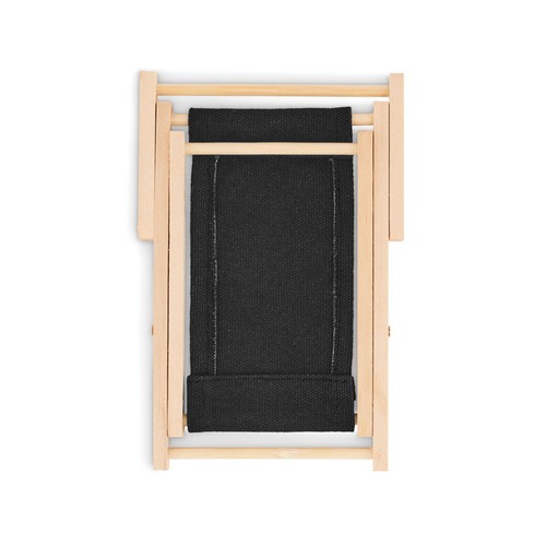 black SILLITA Soporte teléfono forma tumbona