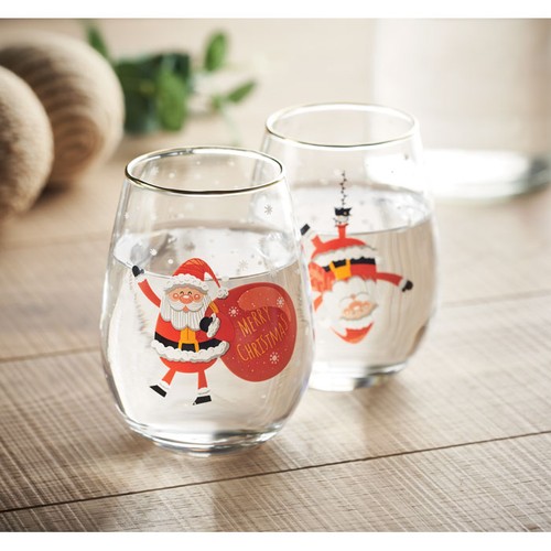 NOEL Set de 2 verres de Noël - 5
