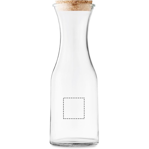 Emplacement de marquage : carafe