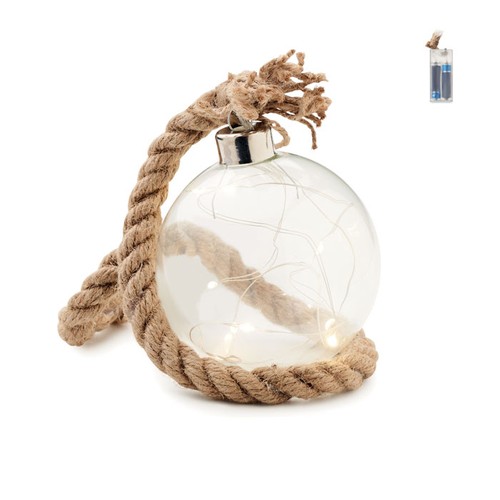 BAUBLI Boule en verre LED - 1
