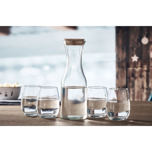 PICCA Carafe en verre recyclé 1L - 6