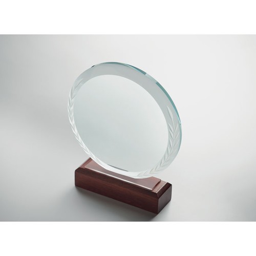 KEEN Placa o trofeo cristal redonda