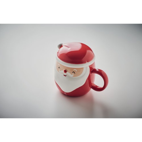 SANTA Taza cerámica con tapa 370 ml