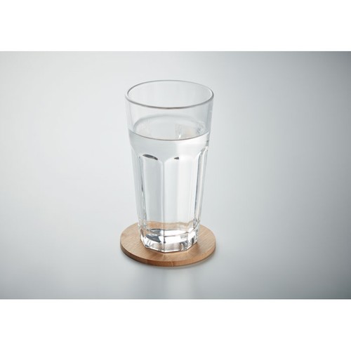 BAYIN Sous-verre rond en bambou - 5