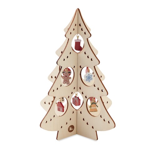 SILUETA Décoration de sapin en bois - 3