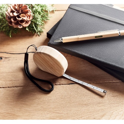 SOKUTAI Mètre à ruban en bambou 2m - 5