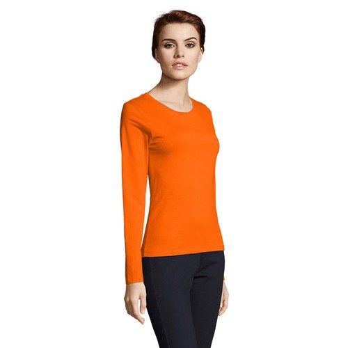 orange IMPERIAL LSL WOMEN IMPERIAL camiseta mujer190