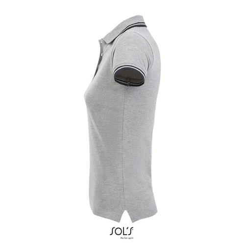 gris/azul marino PASADENA WOMEN PASADENA polo mujer 200g