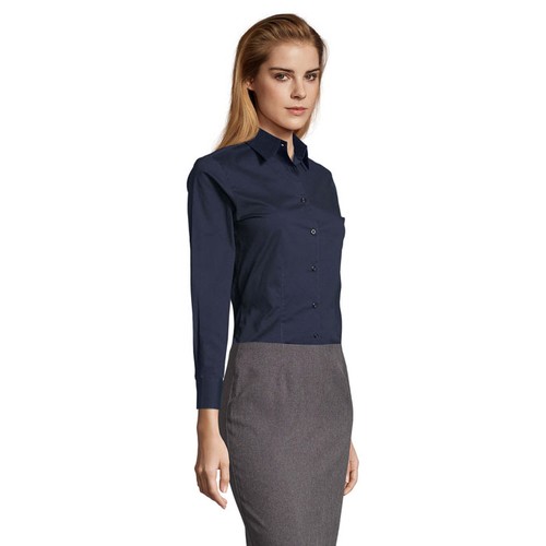 azul oscuro EDEN Camisa EDEN mujer 140g