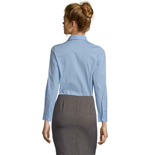 azul celeste vivo EDEN Camisa EDEN mujer 140g