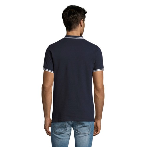 marina francesa/blanco PASADENA MEN PASADENA polo hombre 200g