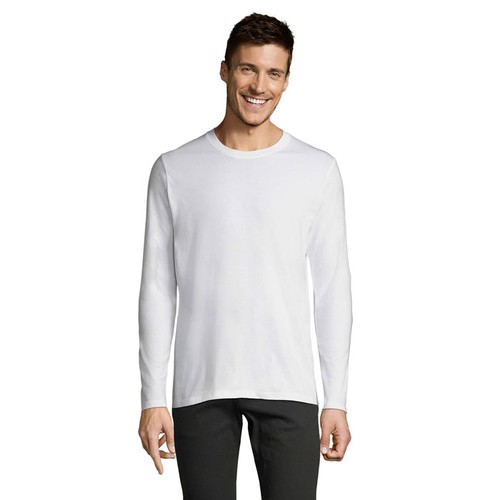 white IMPERIAL LSL MEN IMPERIAL LSL 190g Camiseta