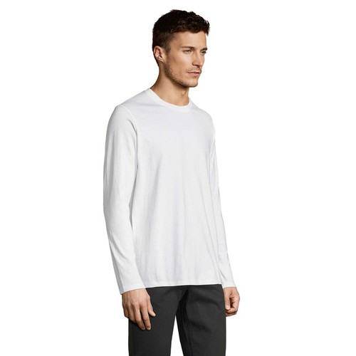 white IMPERIAL LSL MEN IMPERIAL LSL 190g Camiseta