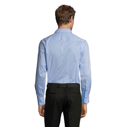 azul celeste vivo BRIGHTON BRIGHTON Camisa hom 140g