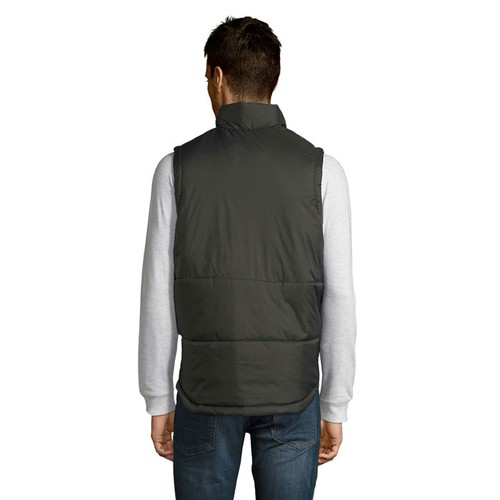 antracita WARM WARM Chaleco acolchado