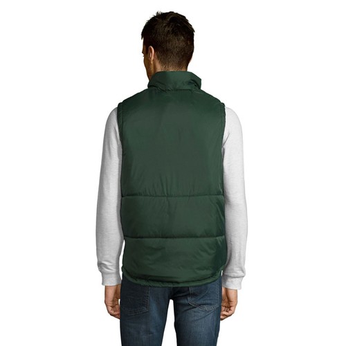verde bosque WARM WARM Chaleco acolchado