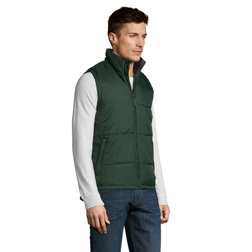 verde bosque WARM WARM Chaleco acolchado