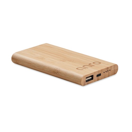 ARENAPOWER C Powerbank bambou de 4000 mAh - 3