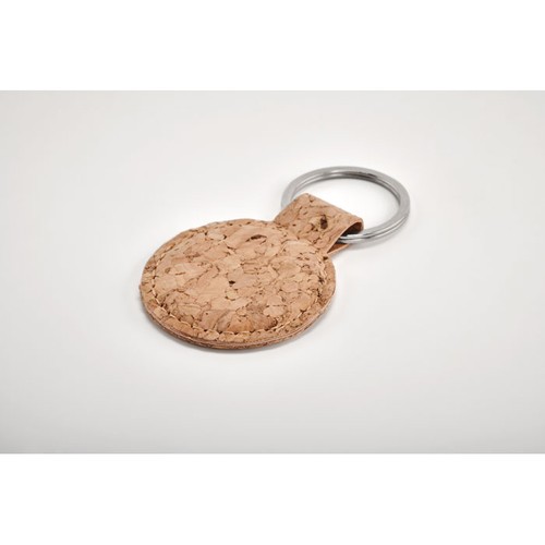 CINCIN Porte-clés rond en liège - 4