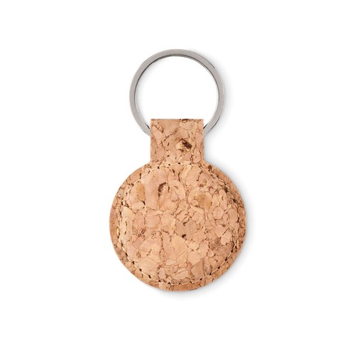 CINCIN Porte-clés rond en liège - 3