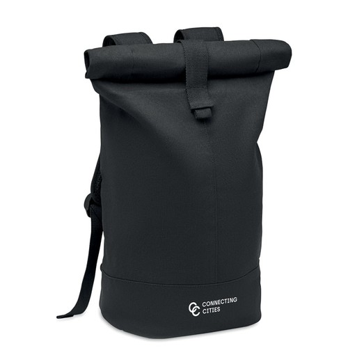 ZURICH ROLL Mochila canvas lavado Rolltop