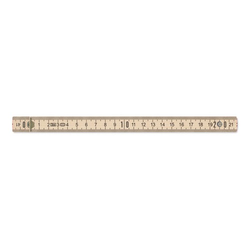 ARA Règle de charpentier en bois 2m - 2