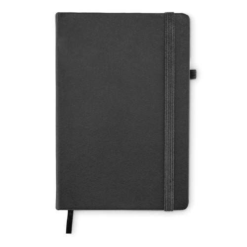 black ARPU Libreta rayado PU reciclado A5