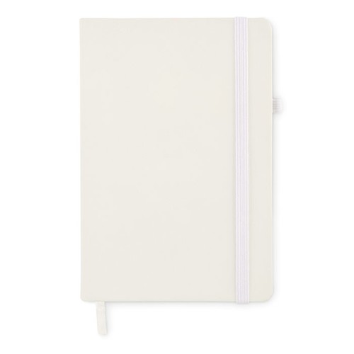 white ARPU Libreta rayado PU reciclado A5