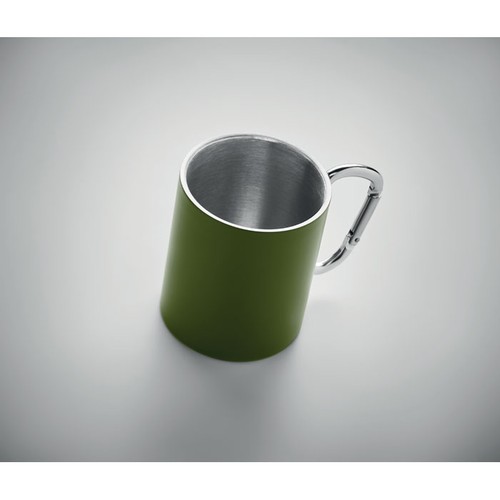TRUMBA Taza metálica doble 300 ml
