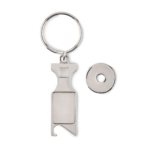 TOKEU Porte-clés Jeton Euro - 2