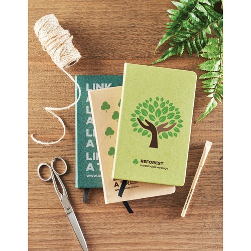 GROW Libreta A5 hojas papel recicl.
