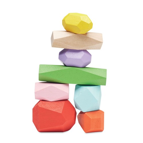 DOLMEN 8 Pieces en bois empilables - 3