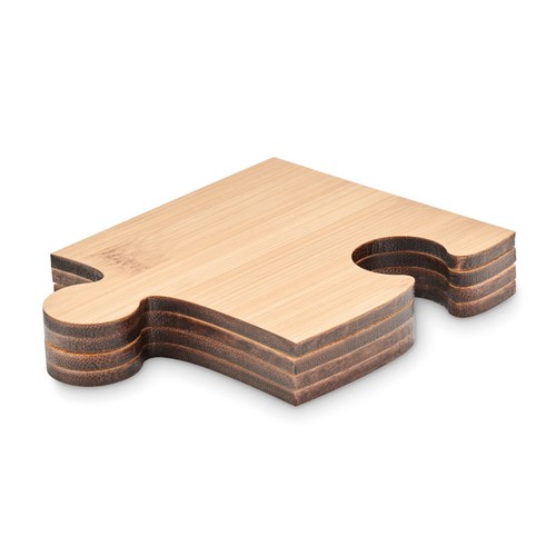 LEPY Lot de 4 sous-verres puzzle - 2