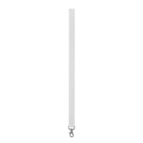 white LANSEE Lanyard papel con semillas
