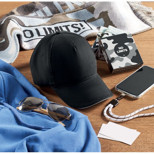 LONG BEACH SINGA Gorra béisbol  5 pan 260 gr/m