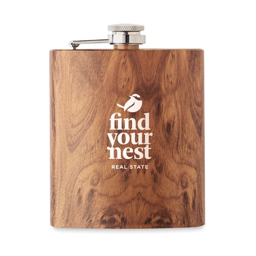 NAMIB FLASK Flasque en inox recyclé 190 ml - 4