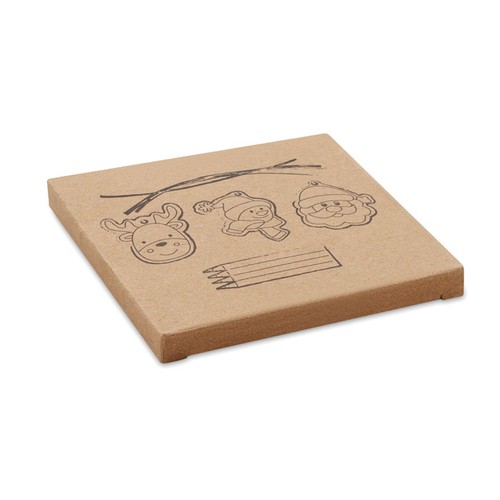 FUNCOOL Décorations en bois à dessiner - 3