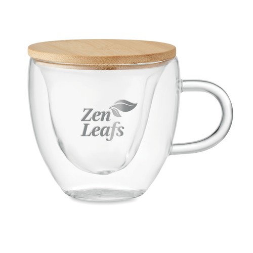 CORAMUG Tasse borosilicaté double paroi - 5