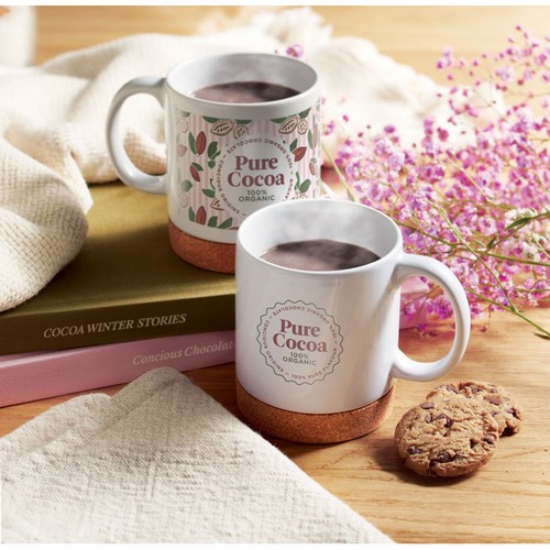 KAROO Mug en céramique liège 280 ml - 4