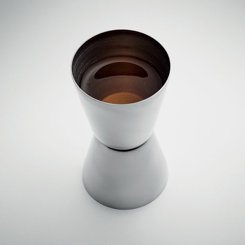 FROZEN Verre doseur acier inoxydable - 6
