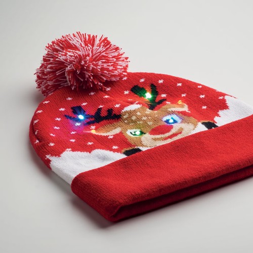 SHIMAS LIGHT Gorro de punto navideño LED
