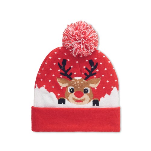 SHIMAS LIGHT Gorro de punto navideño LED