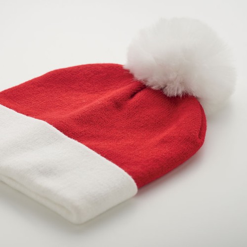 MENSA Bonnet de Noël tricoté - 4