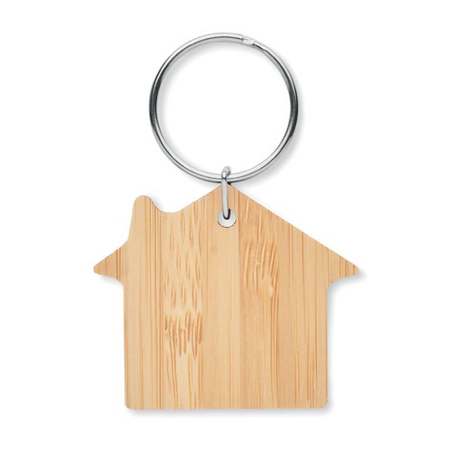 HOUSEBOO Porte-clés maison bambou - 2