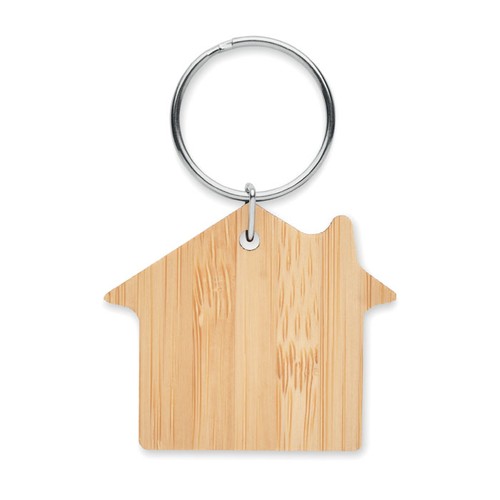 HOUSEBOO Porte-clés maison bambou - 3