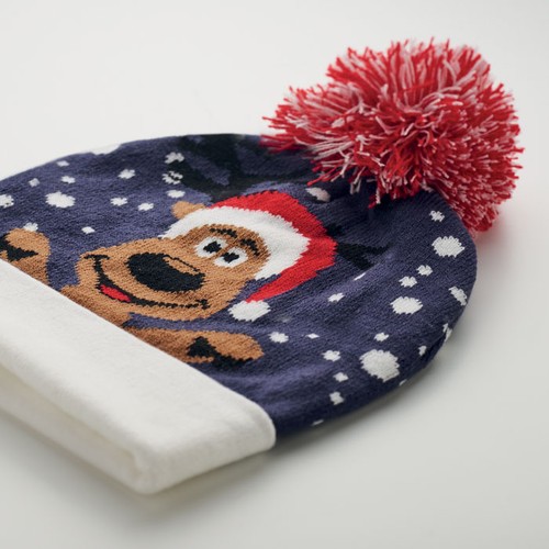 blue SHIMAS HAT Gorro de punto navideño