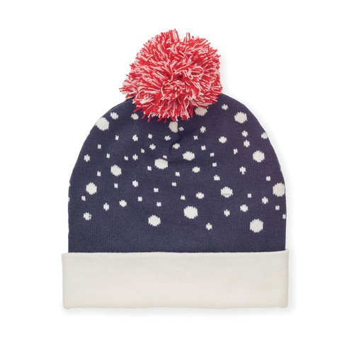 blue SHIMAS HAT Gorro de punto navideño