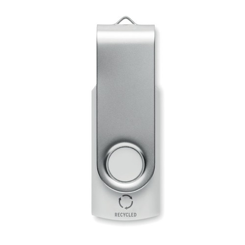 white TECHMATE RABS USB 16G de ABS reciclado